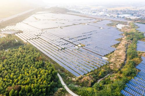 Mini-réseau solaire sur le littoral